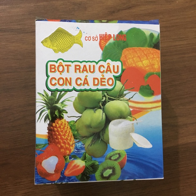 Thạch rau câu con cá dẻo 12 gói (loại ngon)