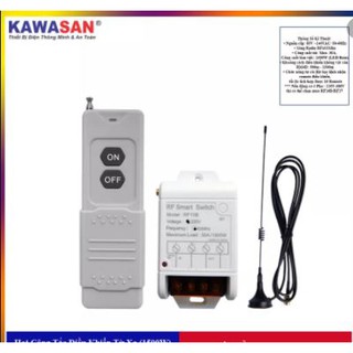 (Kawasan) CÔNG TẮC ĐIỀU KHIỂN TỪ XA CÔNG SUẤT CAO RF15B2-RM2D (500M~1000M)