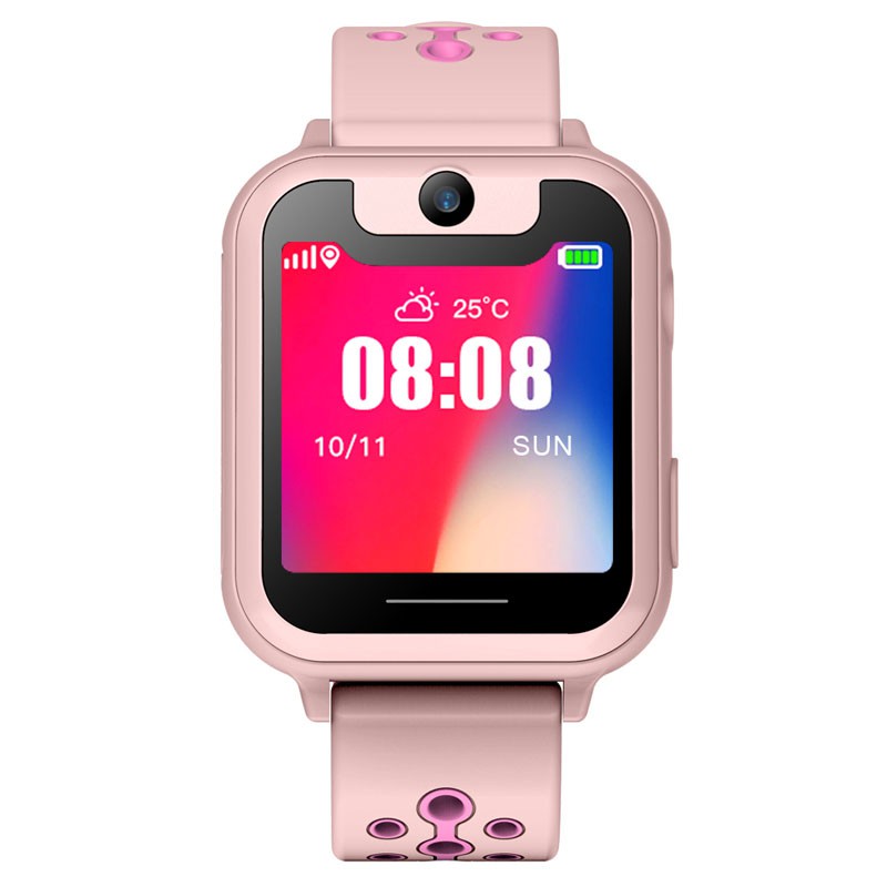 Đồng hồ định vị trẻ em ecoWATCH E2C_Hồng phấn