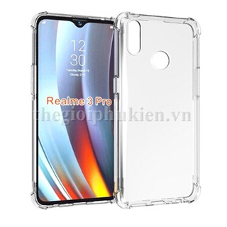 Ốp lưng OPPO Realme 3 Pro Silicon dẻo trong suốt chống sốc