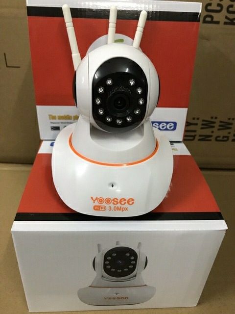 [ GIÁ SẬP SÀN ] CAMERA IP WIFI YOOSEE 8 LED New - QUAY ĐÊM CÓ MÀU - XOAY 360 ĐỘ