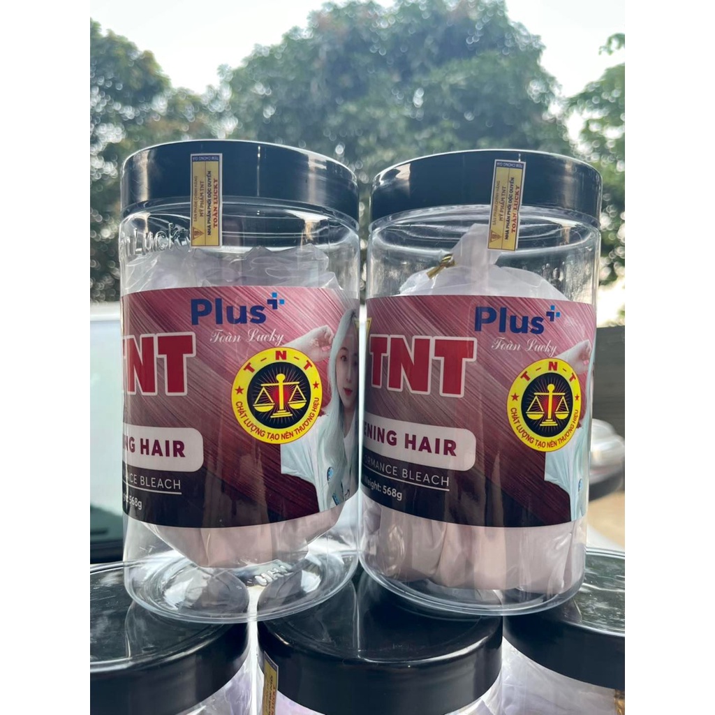 Bột tẩy tóc Kerain TNT plus cao cấp không xót da đầu, không hại tóc, 568g,chính hãng TNT