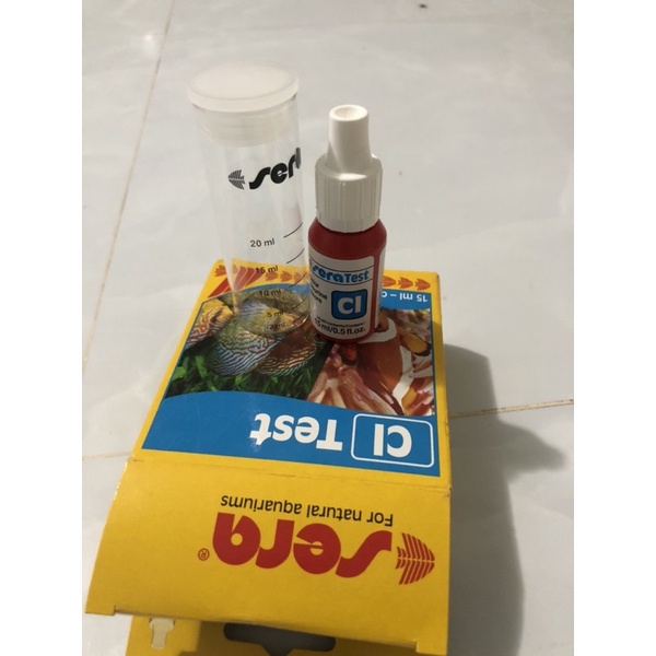 Test Clo Sera Đức, đo hàm lượng Chlorine trong nước