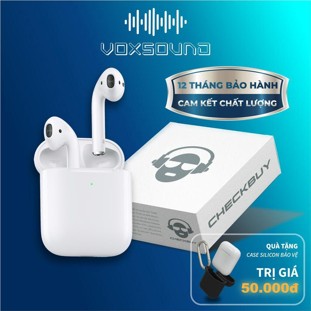 Tai Nghe Bluetooth AirCheck 2 Siêu Cao Cấp - Tự Động Kết Nối - Chạm Cảm Ứng - Dùng Cho Các Máy Điện Thoại - Tặng Ốp
