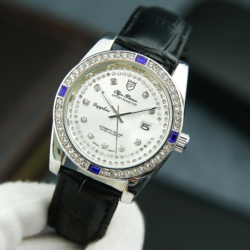 Đồng Hồ Nam Pagini BEN3234 Dây Da Cao Cấp Sang Trọng Mặt Kính Chống Xước, Chống Nước BH Hãng 1 đổi 1