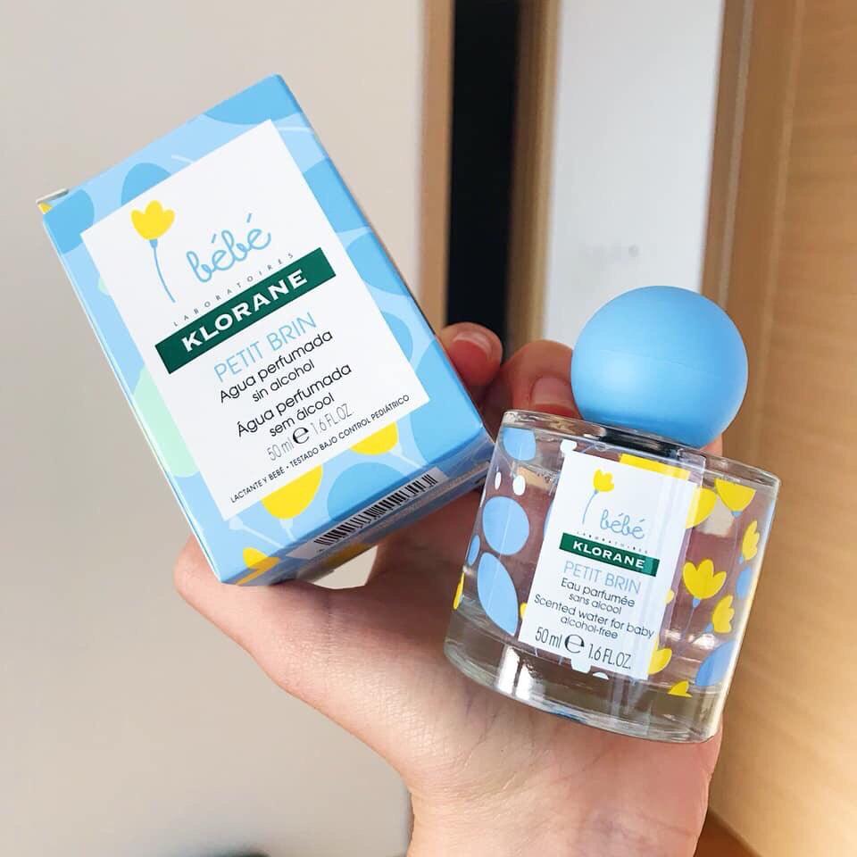 Nước hoa cho bé KLORANE Bebe 50ml, nước hoa Pháp organic cho trẻ từ 1 tuổi - Monnie Kids
