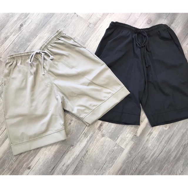 [CÓ SẴN] SHORT PANTS - CHẤT KAKI - MÀU TAN