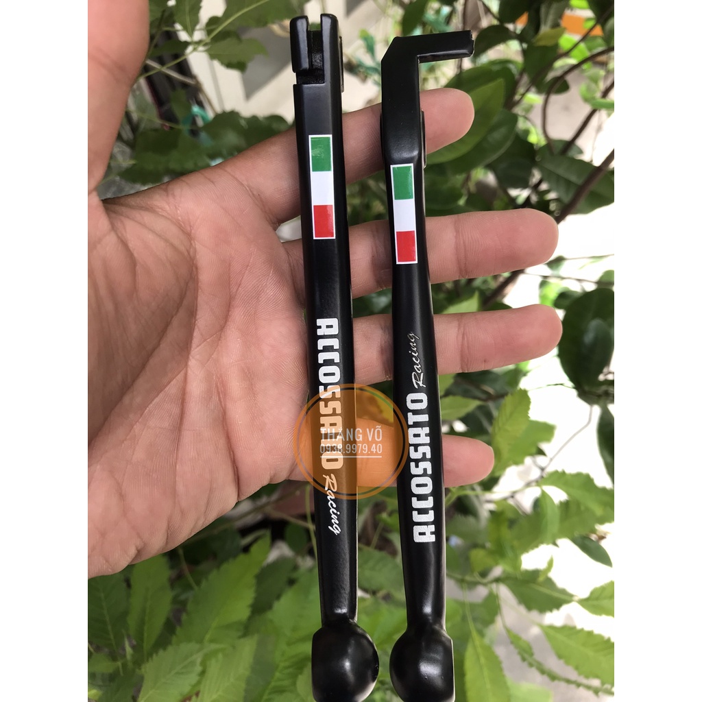 Tay thắng Exciter 150 Winner X, Tay côn Winner X tay côn Exciter 150 kéo lụa chữ Accossato Racing ph