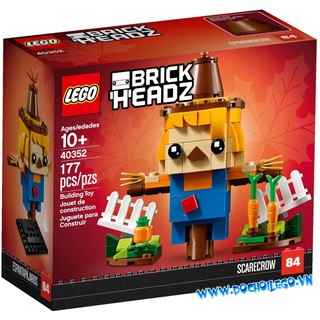 40352 Đồ chơi lắp ráp Iego Thanksgiving Scarecrow - Nhân vật "Bù nhìn"