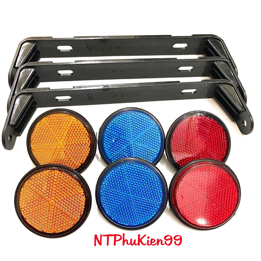 Mắt mèo phản quang Lắp Ô Tô Xe Máy Xe Đạp Giá 1 Đôi