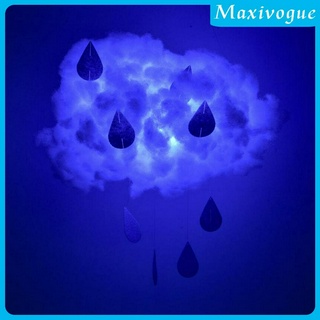 Bộ Đèn Trần Hình Đám Mây Trang Trí Phòng Ngủ Cho Bé