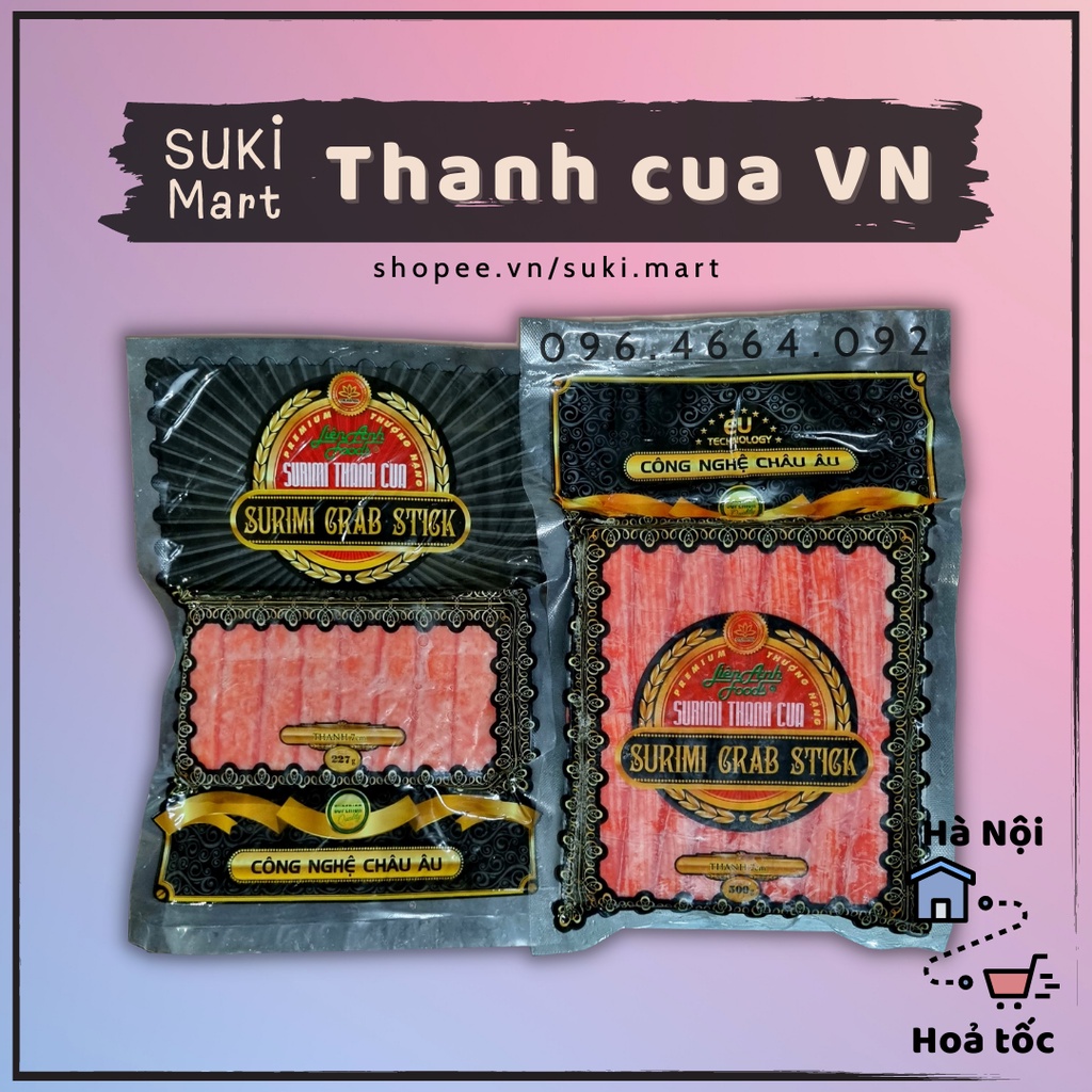 Thanh cua surimi thả lẩu