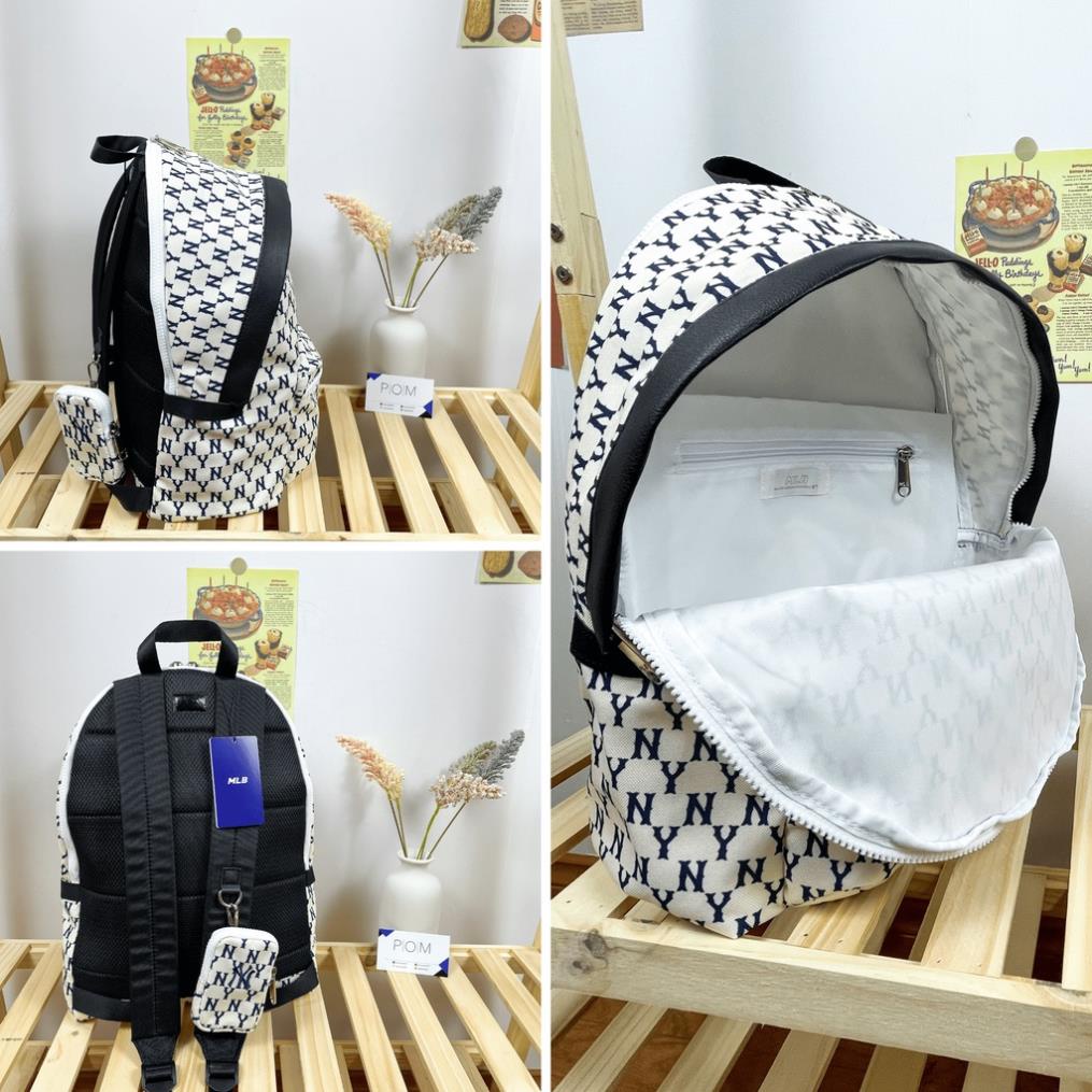 Balo đi học đi chơi nam nữ M.L.B, balo NY Monogram Pro - Pom Store