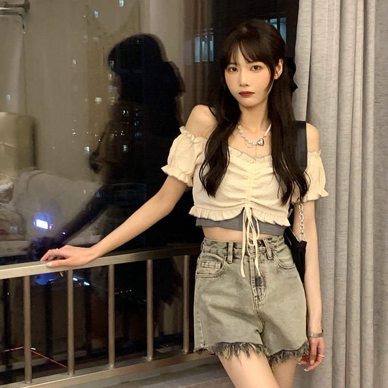 Set Áo Hai Dây Và Chân Váy Ngắn Thời Trang Mùa Hè Cho Nữ