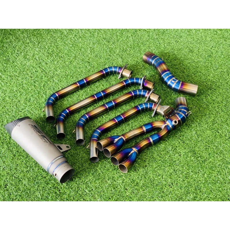 CỔ PÔ HONDA CBR650R+CB650R TITANIUM FULL SÉT