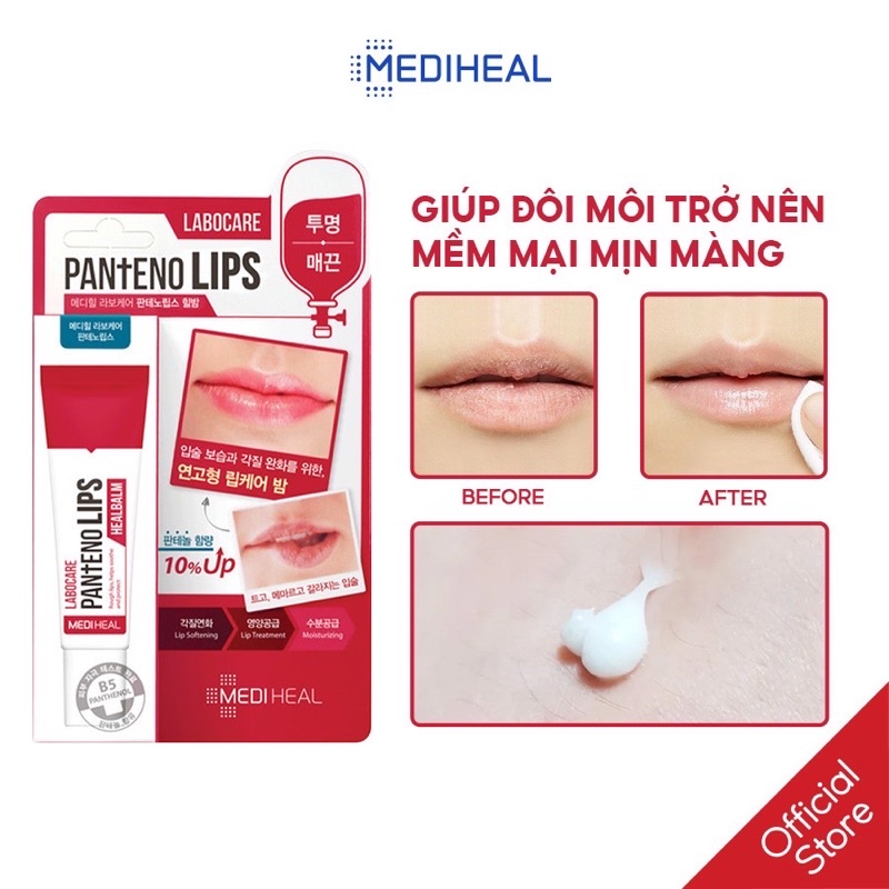 Son dưỡng Mediheal Labocare Panteno lips 10ml