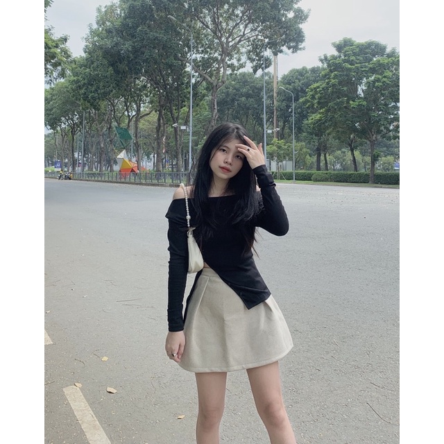 Chân váy dạ xoè chữ A | BigBuy360 - bigbuy360.vn