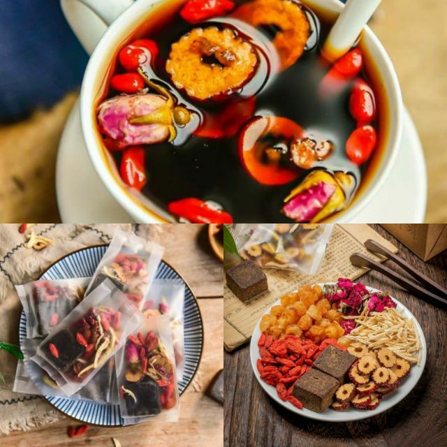 TRÀ HOA ĐƯỜNG NÂU MIX