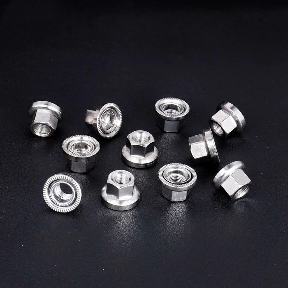 Đai Ốc Cố Định Bánh Răng Trước / Sau Chống Trượt Cho Xe Đạp M9 M10