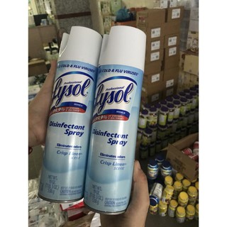 Lysol xịt phòng diệt khuẩn khử trùng 538gr