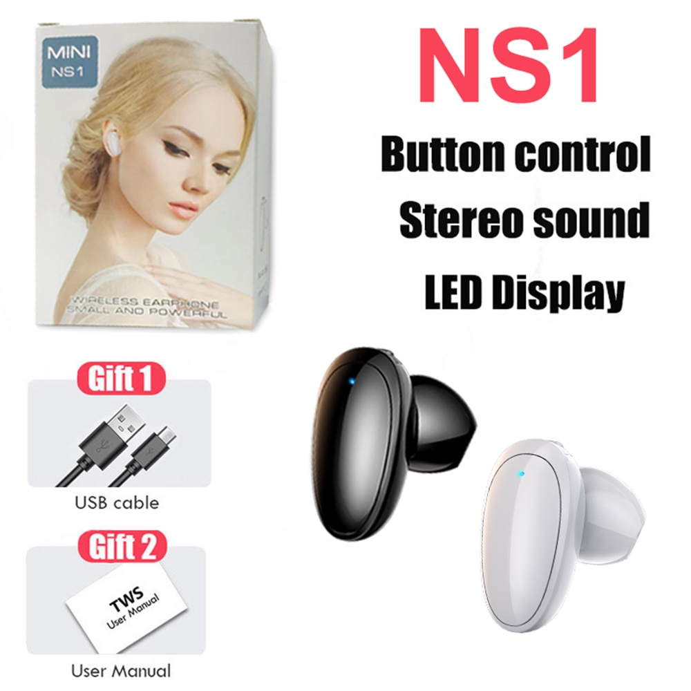 Tai nghe không dây Mini NS1 ENC Loại Bỏ Tiếng Ồn Chất Lượng Cao 5.2