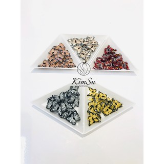 Phụ kiện nail- hoa bột- bướm