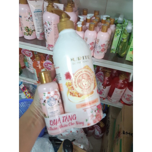 Sữa tắm Purite Cherry Blossom 850ml(ong chúa)
