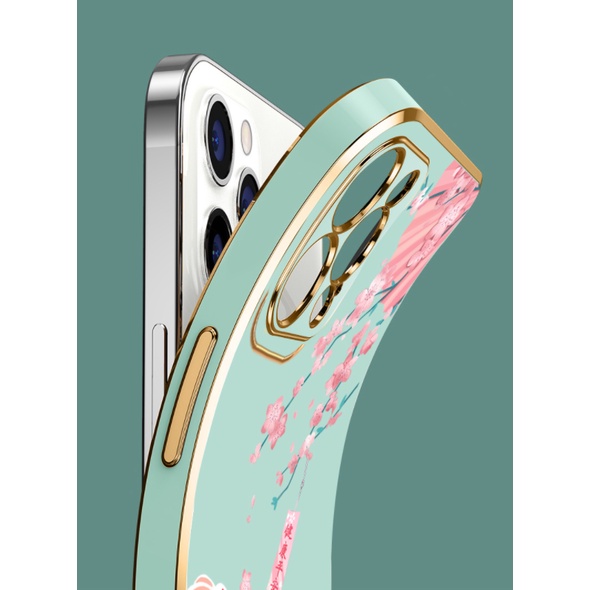 Ốp Lưng In Họa Tiết Dành Cho Điện Thoại iPhone 12 pro max 13 mini 11 X XR XS max 7 plus 6 6s 8 plus Chống Sốc