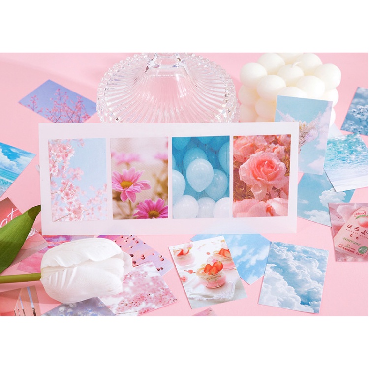 Sổ Nhãn Dán Sticker Mộng Mơ 50 Tờ Xinh Ngất Ngây ( Every thing will get better)