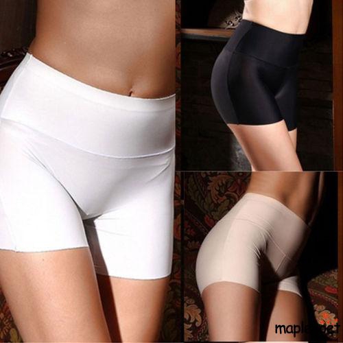 Quần ngắn ôm co giãn lót an toàn khi mặc váy cho nữ