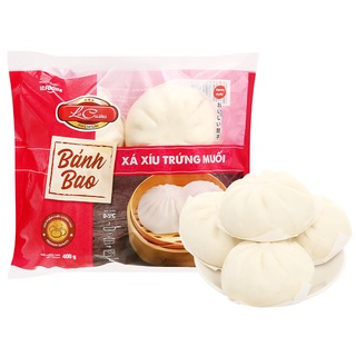 Bánh Bao Xá Xíu Trứng Muối Lacusina 4 bánh