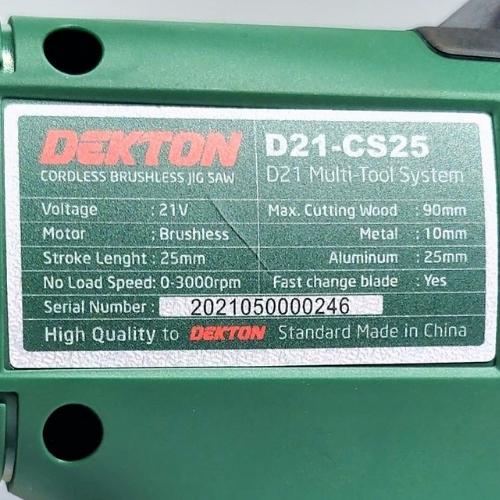 Máy Cưa Lọng Cầm Tay Dekton D21-CS25, Máy Cưa Cầm Tay Mini Công Suất Lớn Cho Đường Cắt Đẹp