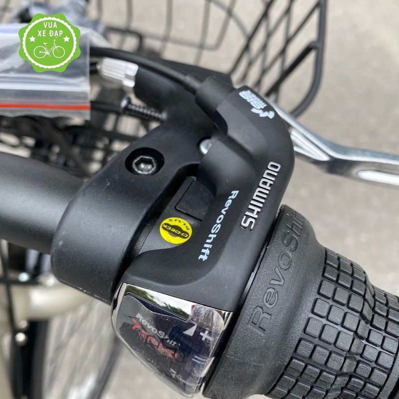 Xe đạp thể thao Nhật Maruishi Deut khung nhôm, bánh 700c, bộ chuyển số Shimano 7 tốc độ ( 7 líp và 1 đĩa)