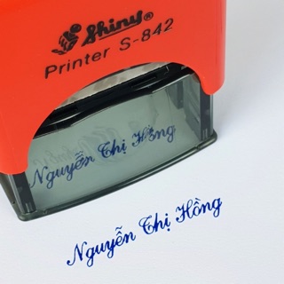KHẮC DẤU TÊN SHINY S-222 ( KHẮC THEO YÊU CẦU )