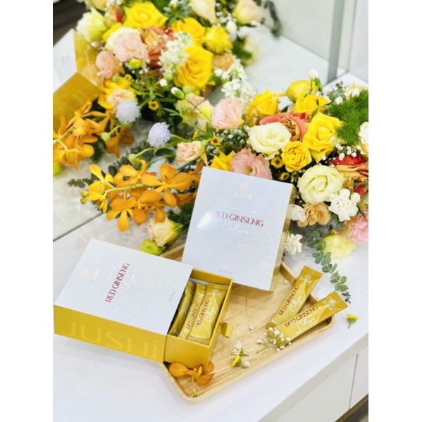 Trà Hủy Nám Colagen Jushi