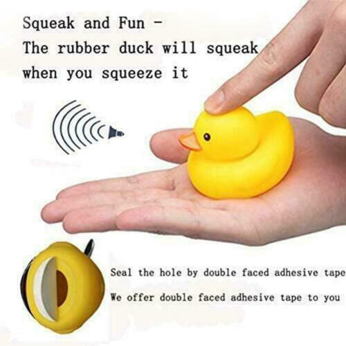 1 Vịt Vàng Đội Nón Bảo Hiểm Mini I7Q5 Trang Trí Nội Xe Thất Hơi D8V3