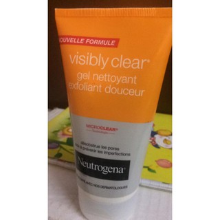 Sữa rửa mặt Neutrogena Visibly Clear Gel Nettoyant Exfoliant