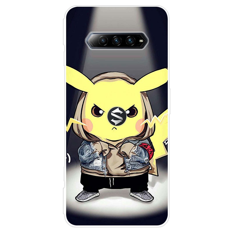 Xiaomi Black Shark 4 Case Silicone TPU Back Cover Cartoon Soft Phone Case