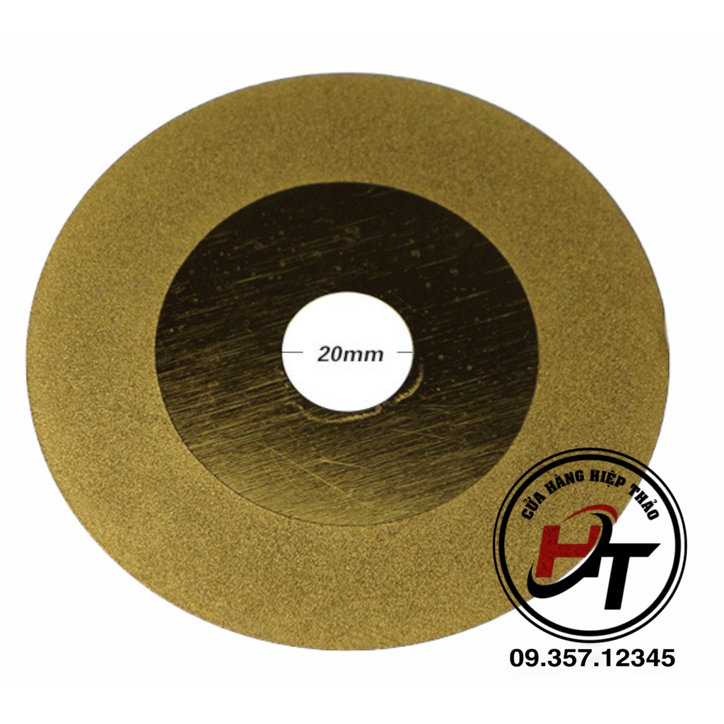 Đá mài kính lưỡi cắt kính DMD vàng 100mm DMK-DMD