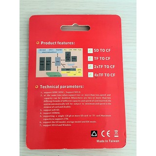 Adapter chuyển thẻ SD thành thẻ CF