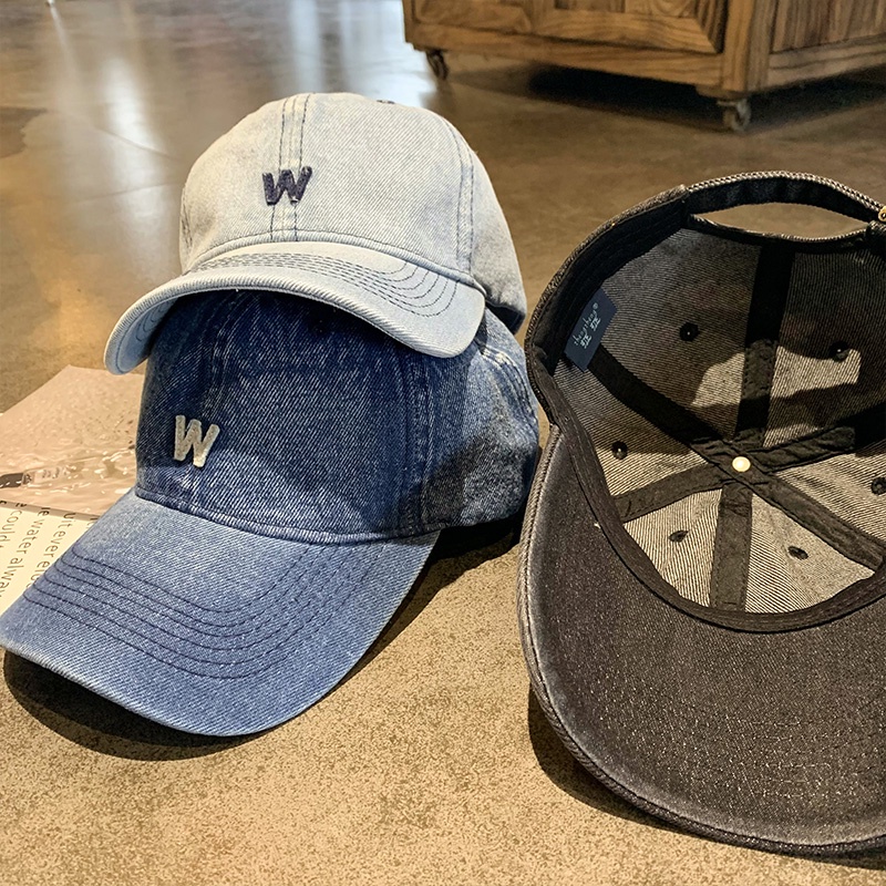 Mũ Lưỡi Trai Cao Bồi Thêu Chữ Thời Trang Hàn Quốc