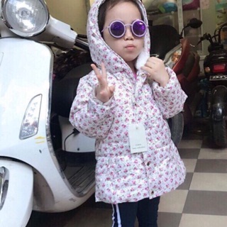 Áo phao zara cho bé gái 1-4 tuổi