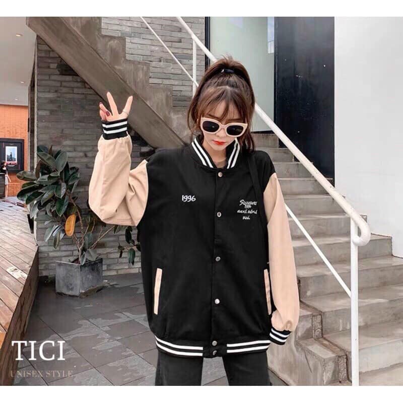 Áo nỉ bomber 199x phong cách hàn quốc ulazzang