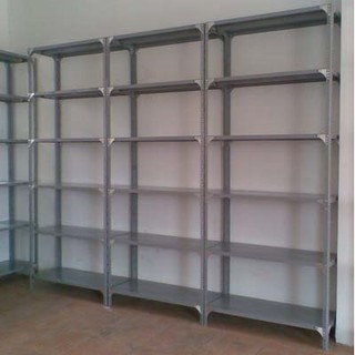Kệ Sắt V lỗ đa năng 6 tầng, cao 2m, dài 1m, rộng 0,4m.