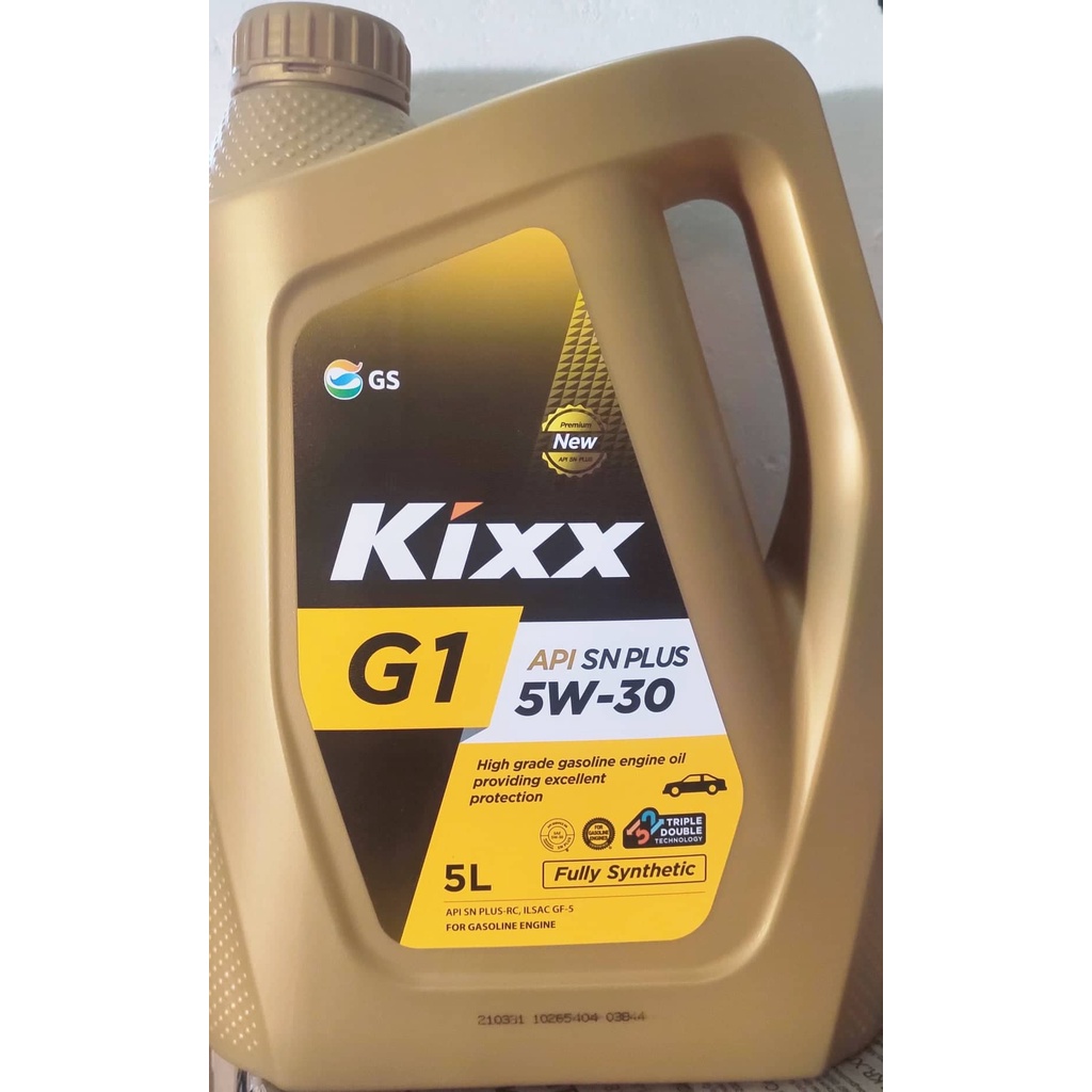 KIXX OIL DÙNG CHO Ô TÔ MÁY XĂNG - G1 PLUS SN 5W30