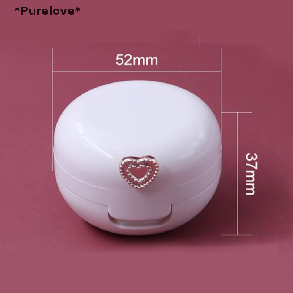 1 Hũ Rỗng Đựng Son Dưỡng Môi Màu Trắng 20g Kèm Cọ Tiện Dụng