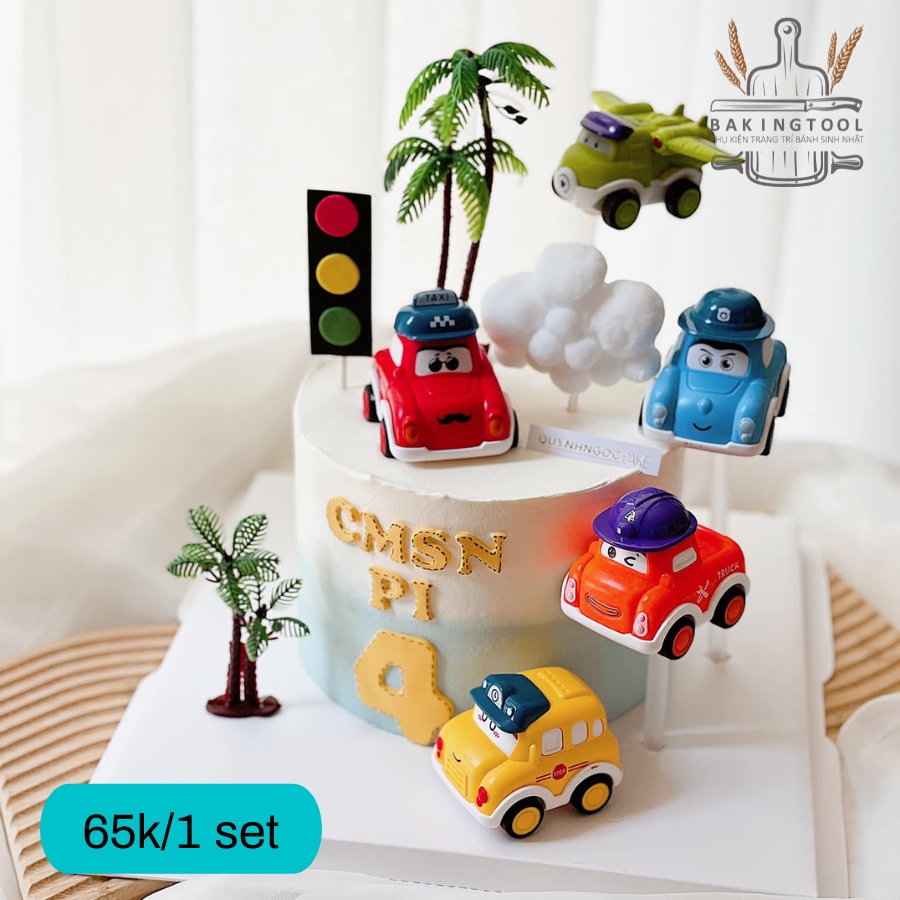 Set 6 xe + máy bay sắc màu SP068288