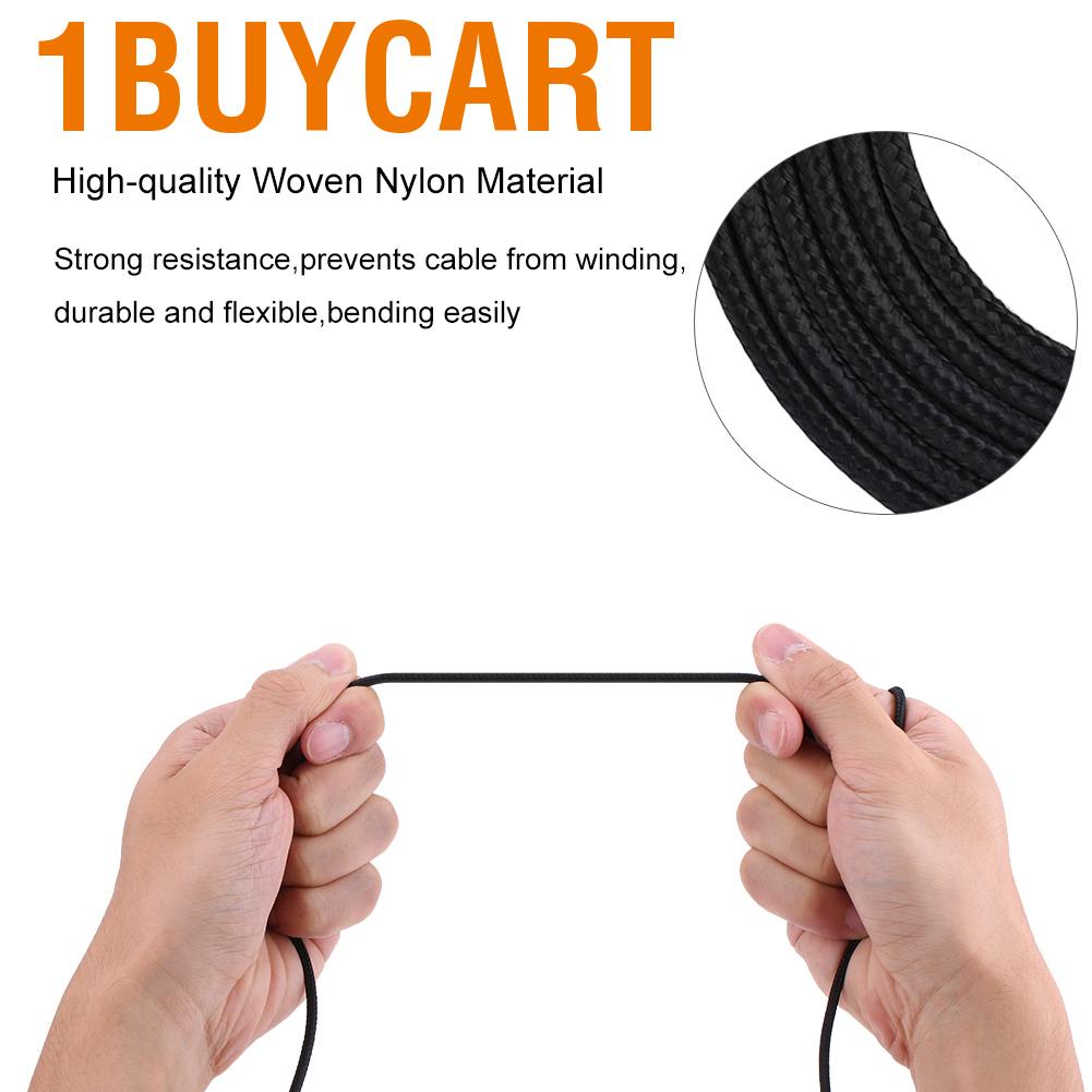 1buycart 2M Universal USB Gaming Mouse Mice Cable Cord Replacement For Logitech G500 G502