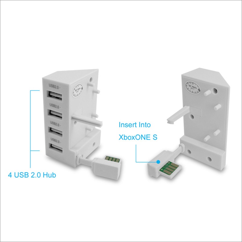 Bộ Chia 4 Cổng USB 2.0 Hub Cho Tay Cầm Xbox One S