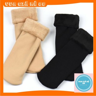 TẤT LÓT LÔNG ❤️FREE SHIP❤️VỚ NỮ LÓT LÔNG SIÊU ẤM,CO DÃN TỐT